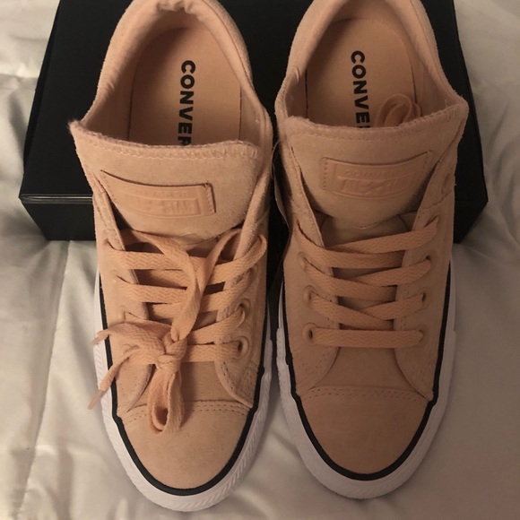 Converse CTASM 557979C Suede Dust Pink Size 8 - Picture 3 of 5